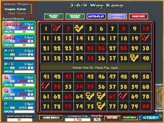 369 Way - Vegas Keno Screenshot